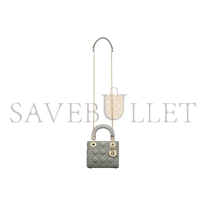 DIOR MINI LADY DIOR BAG M0505ONGE-M41G (17*15*7cm)